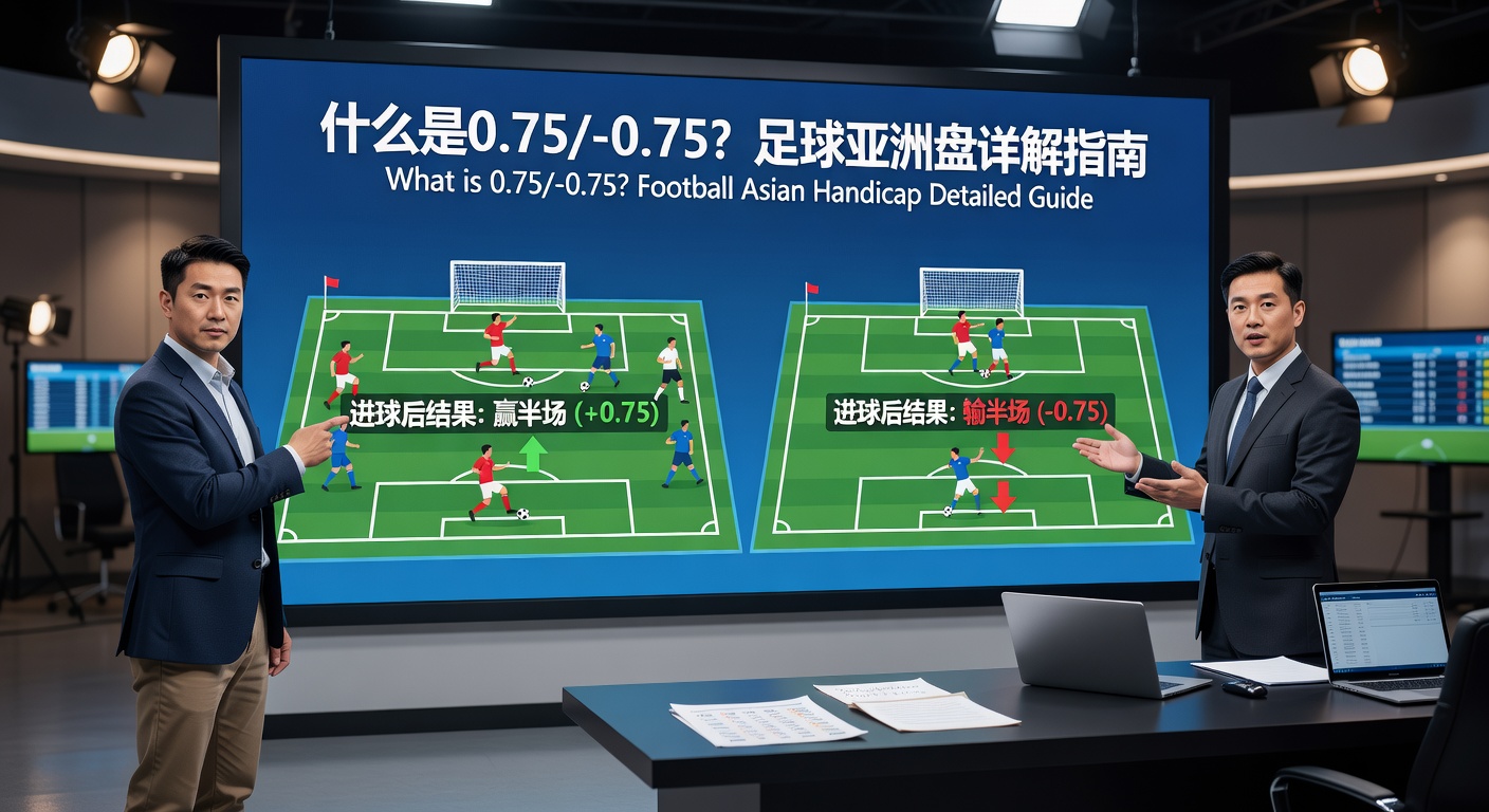 什么是0.75/-0.75？足球亚洲盘详解指南