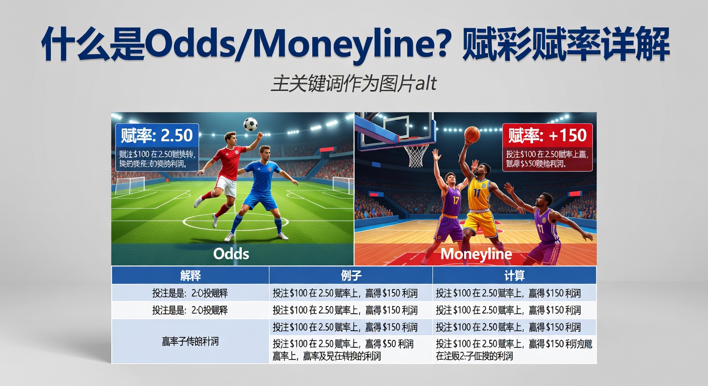 什么是Odds/Moneyline？体育投注赔率详解