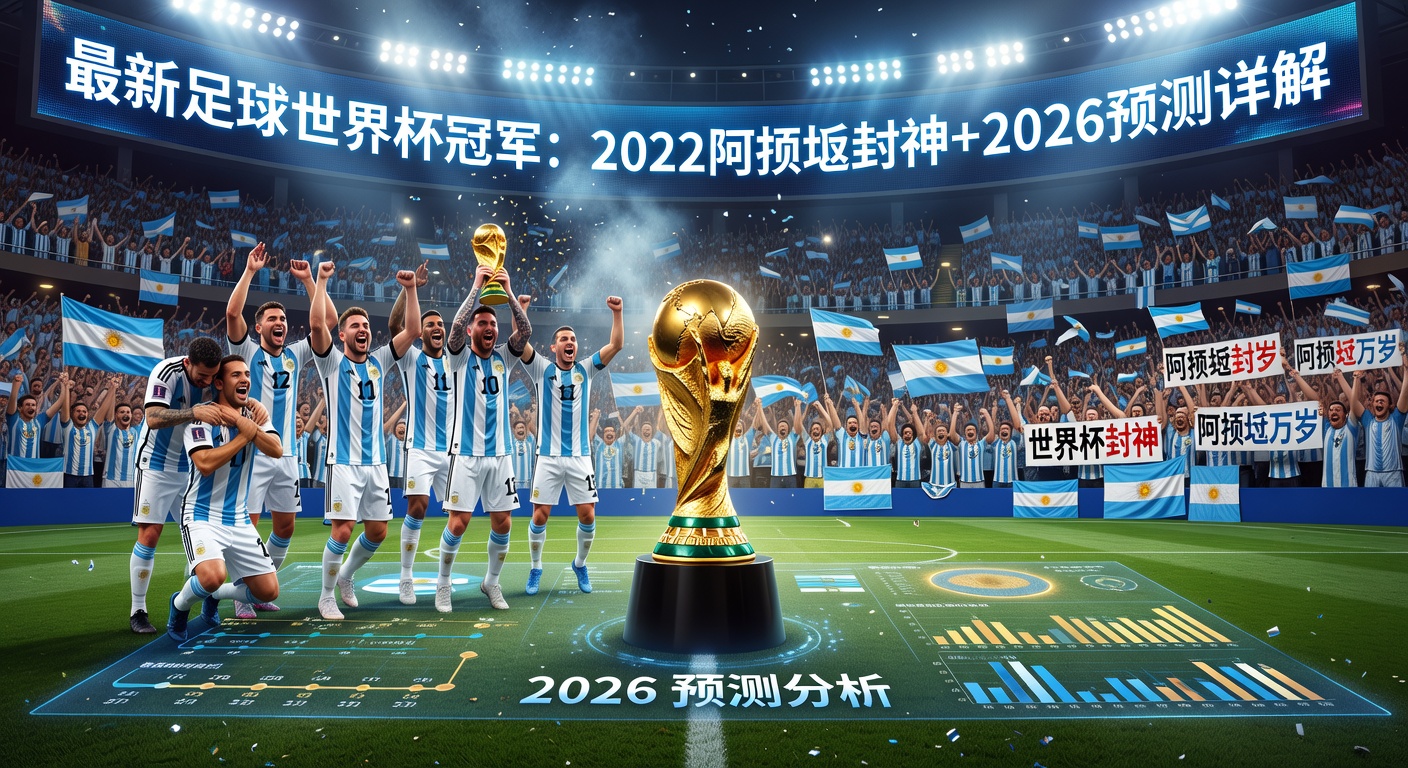 最新足球世界杯冠军：2022阿根廷封神+2026预测详解