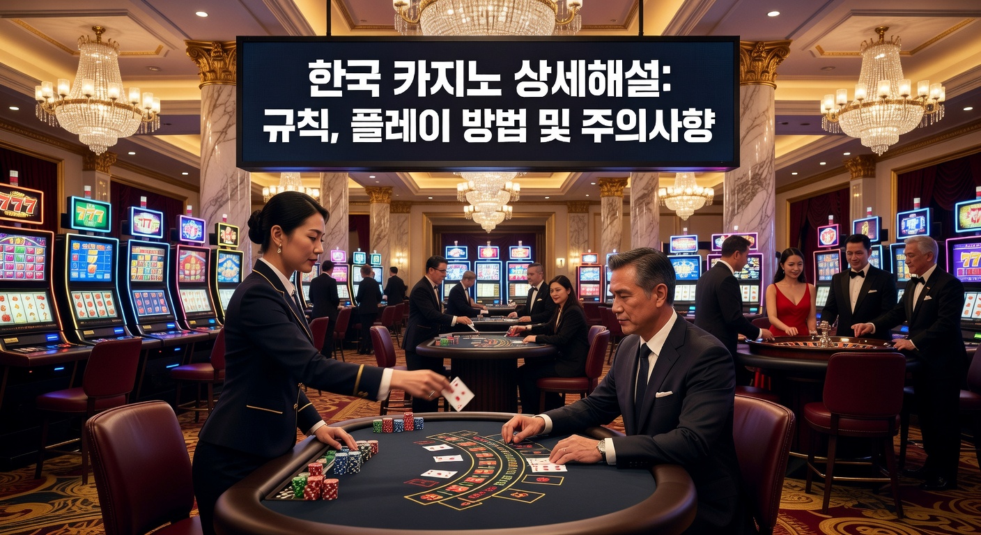 韩国赌场详解：规则玩法与注意事项