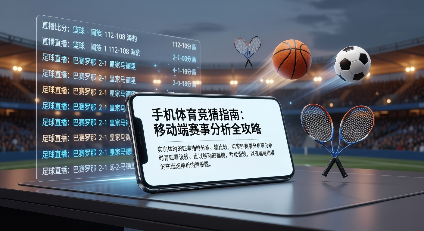 手机体育竞猜指南：移动赛事分析技巧