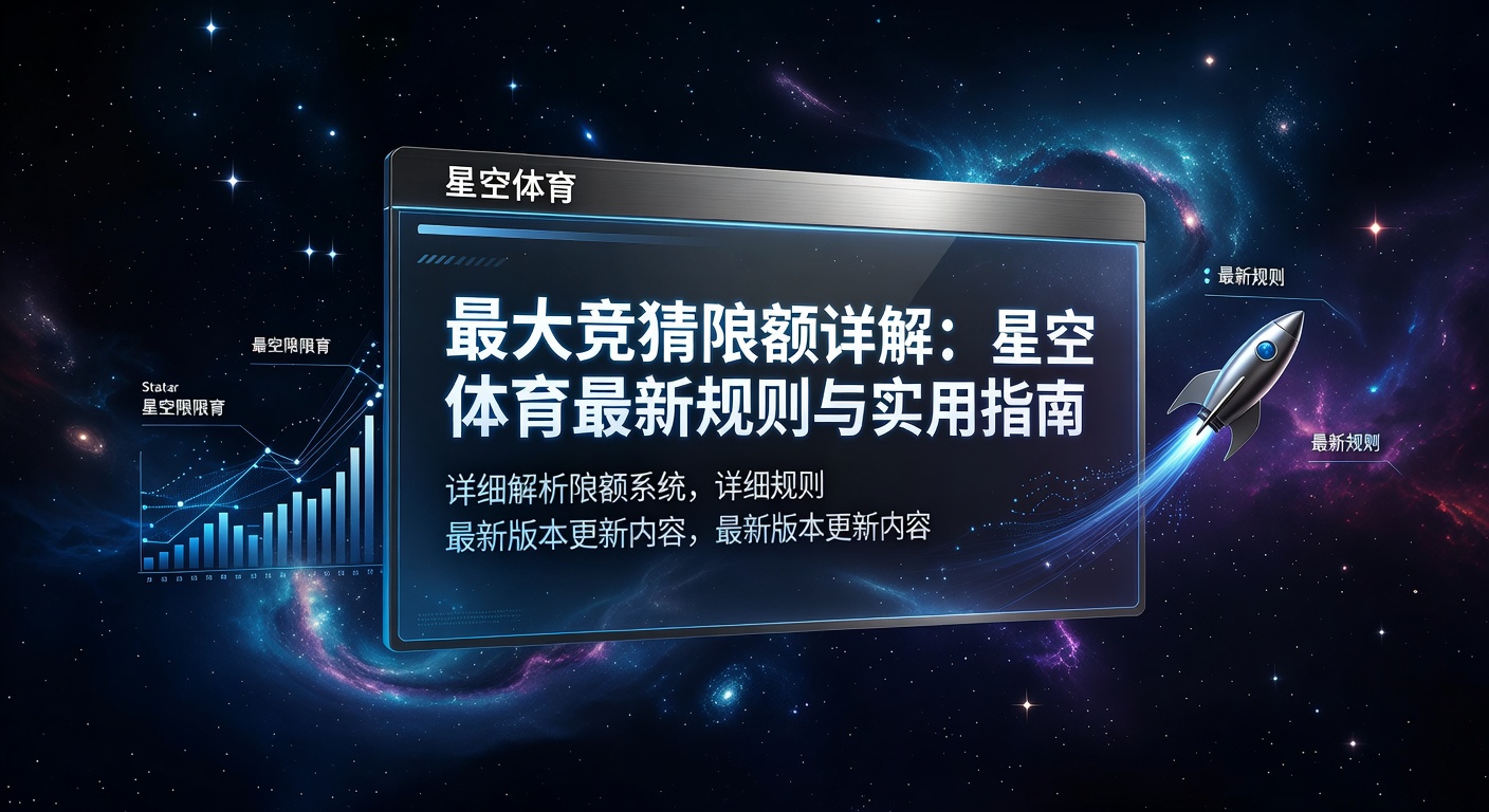 最大投注限额指南：星空体育赛事竞猜规则解析
