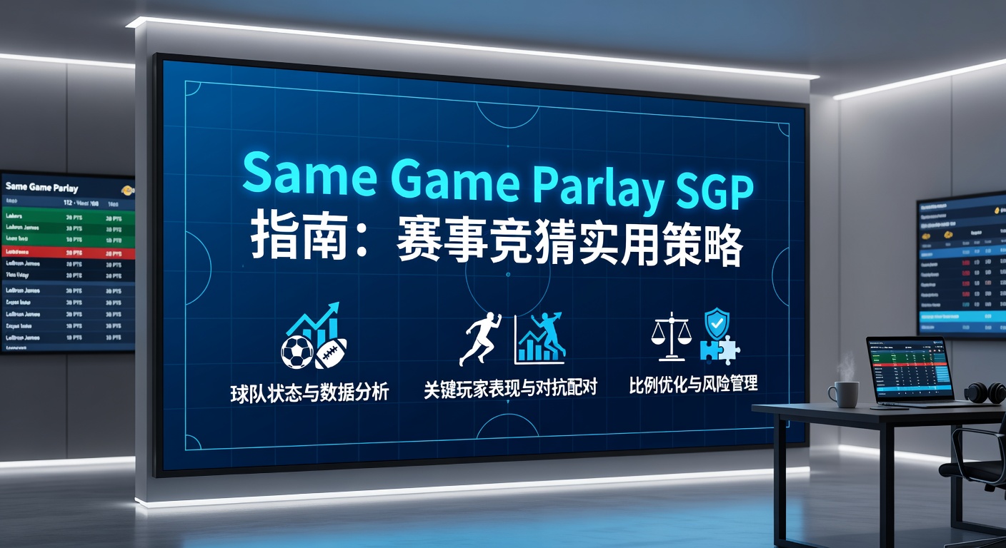 Same Game Parlay SGP赛事竞猜指南