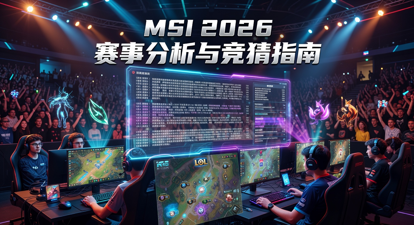 MSI 2026 赛事全解析：顶级对决预测与理性竞猜指南