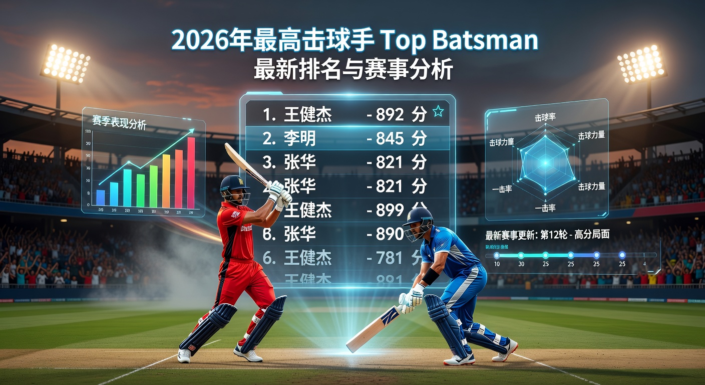 最高击球手 Top Batsman 2026排名预测
