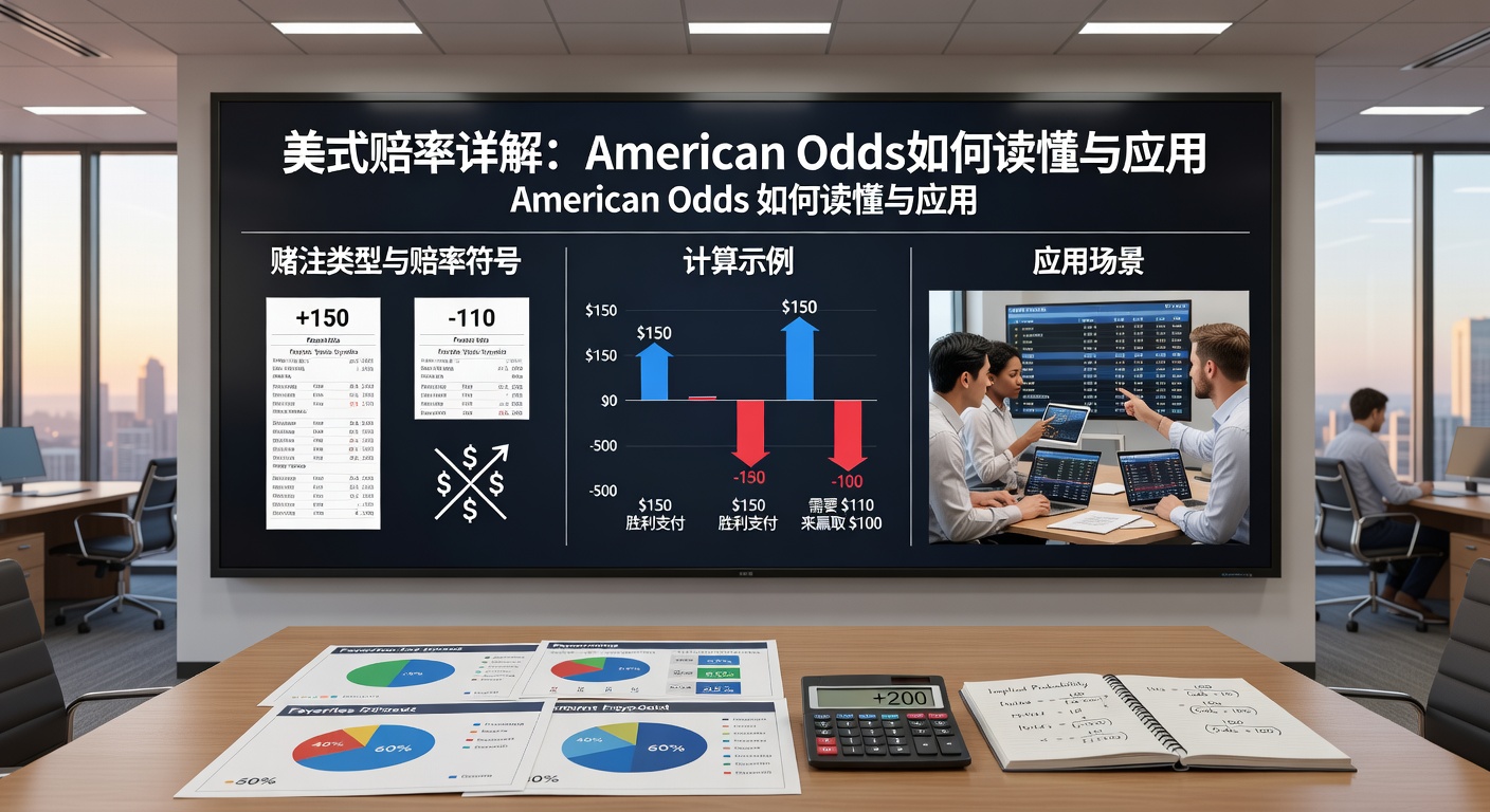美式赔率详解：体育竞猜入门指南